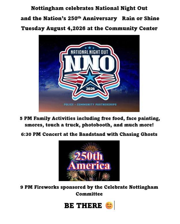 National Night Out &amp; Fireworks
