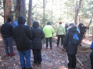 Winter Wildlife Walk with Conservation Crew - and so it begins