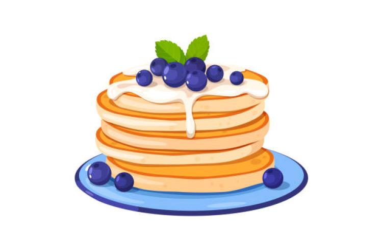blueberry pancakes